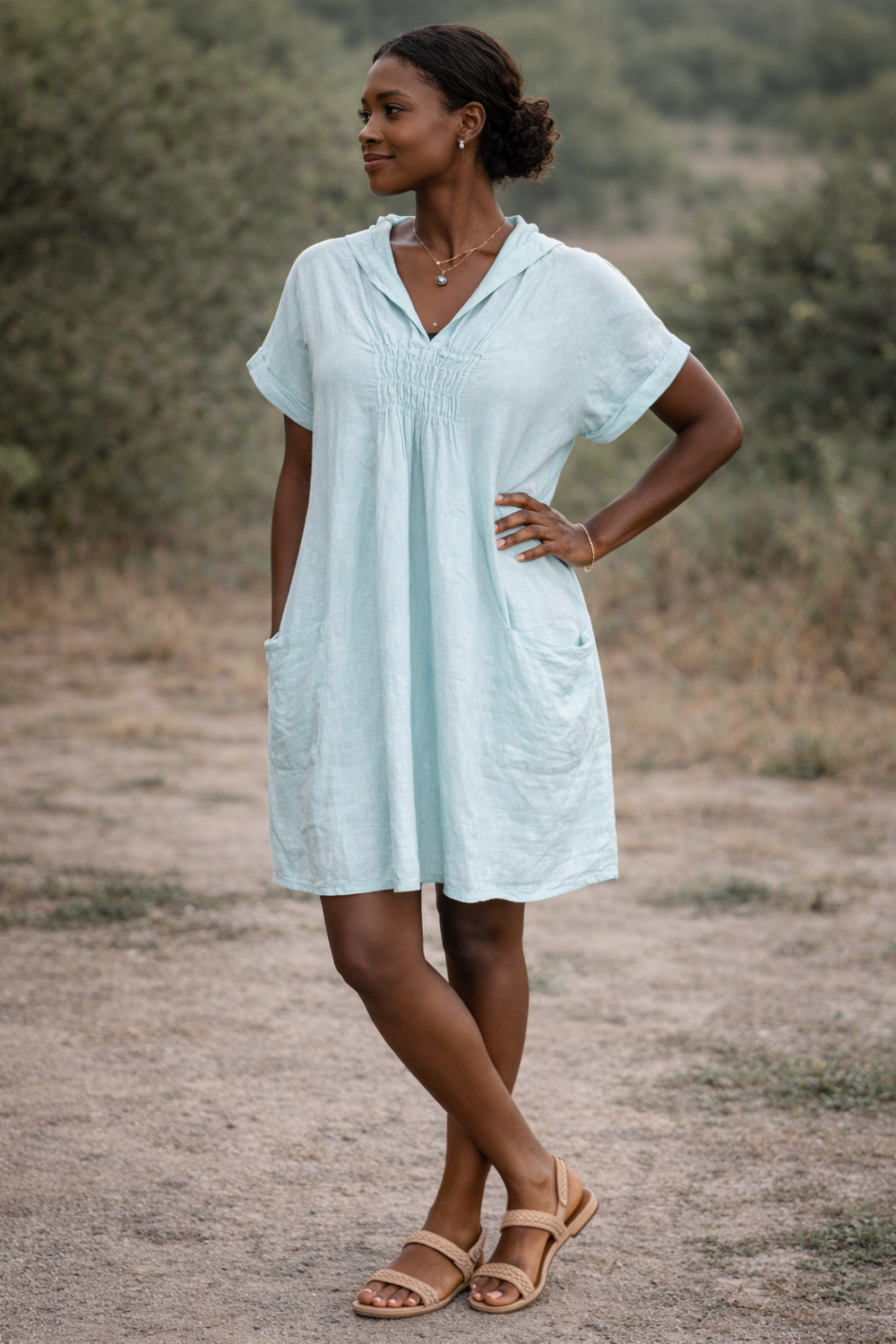 Linen DRESSES Pure Thread Line Linen DRESSES Pure Thread Line