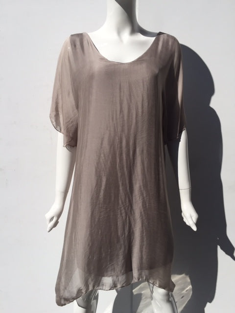 The KALOA Silk short dress