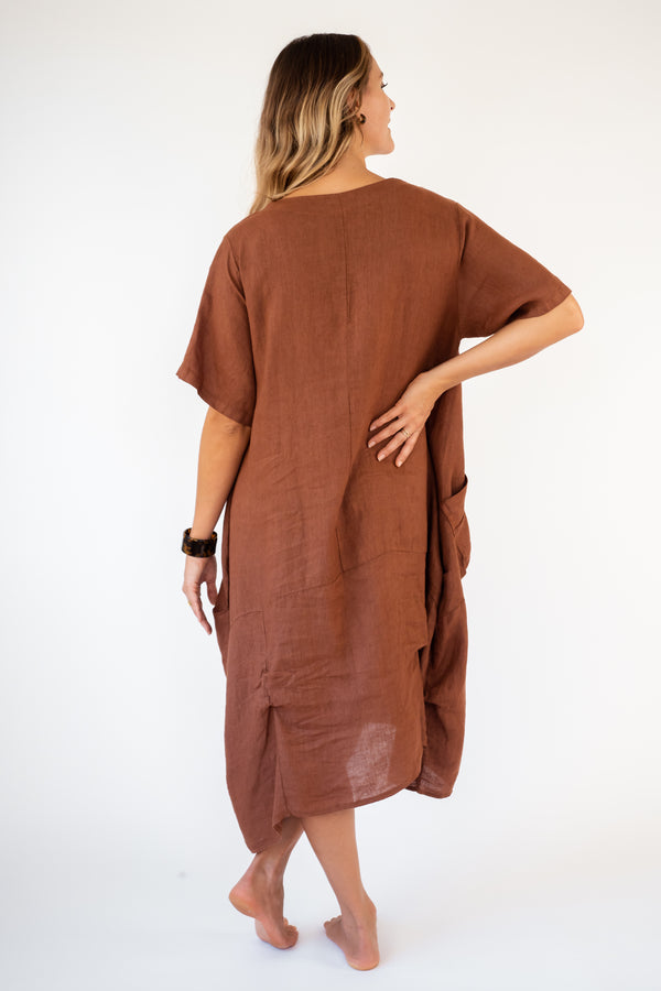 the KONA Linen  dress