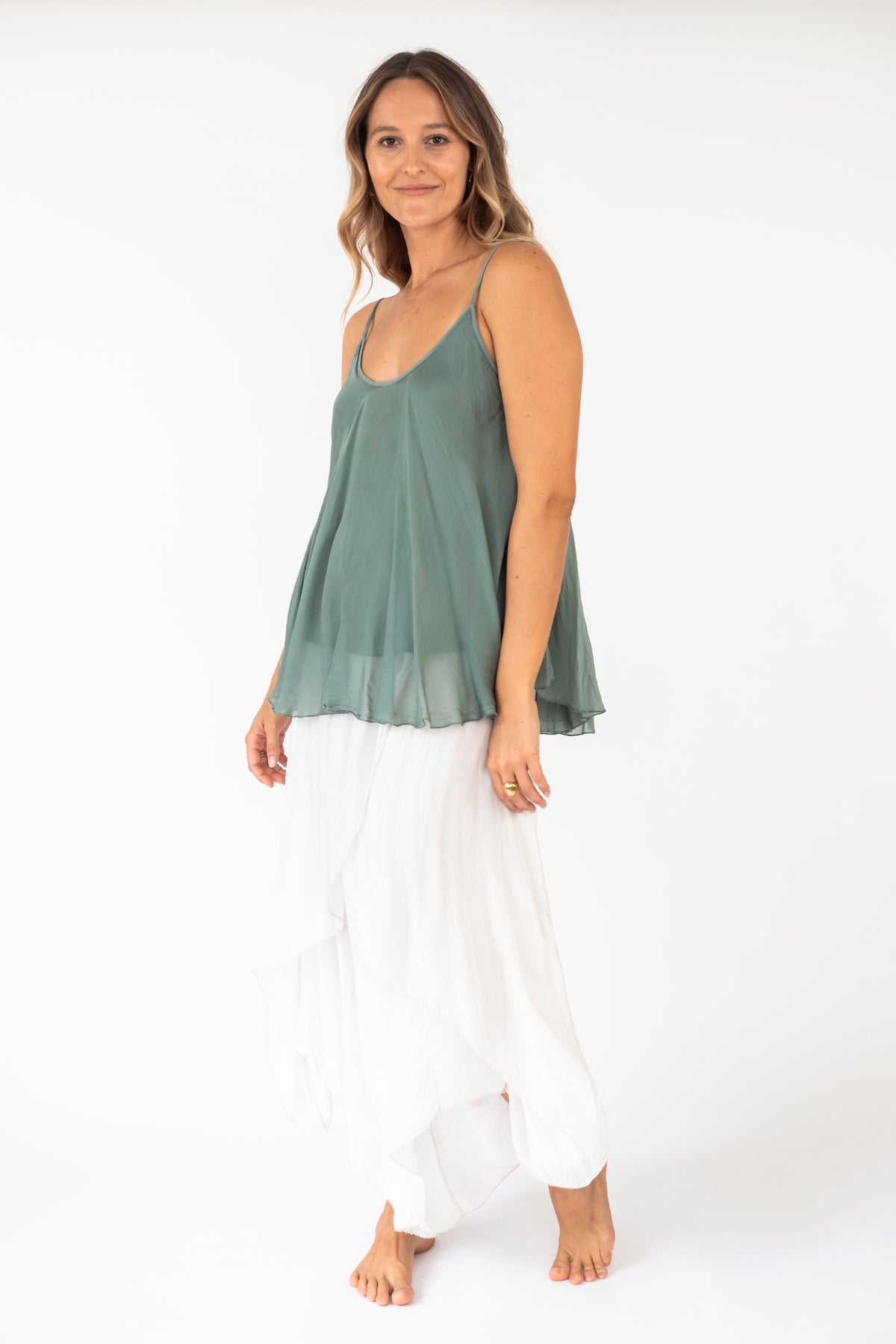 トップス THEREDTHREAD S motif tulle tops theredthread S motif tulle tops