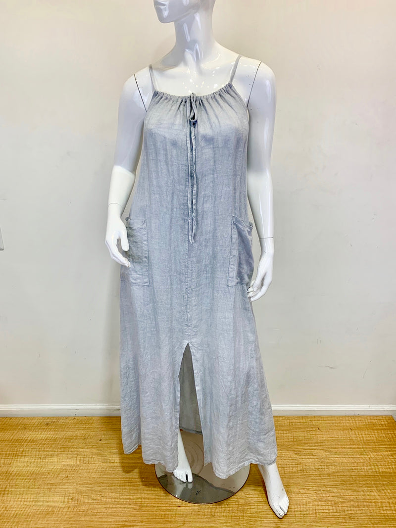 The HALIIMAILE Linen maxi dress