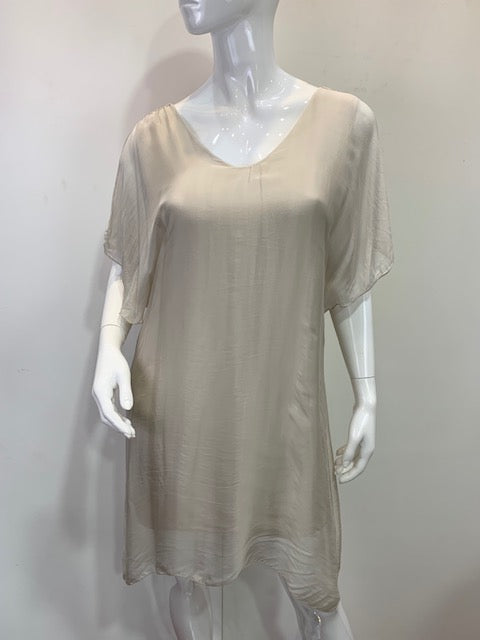 The KALOA Silk short dress